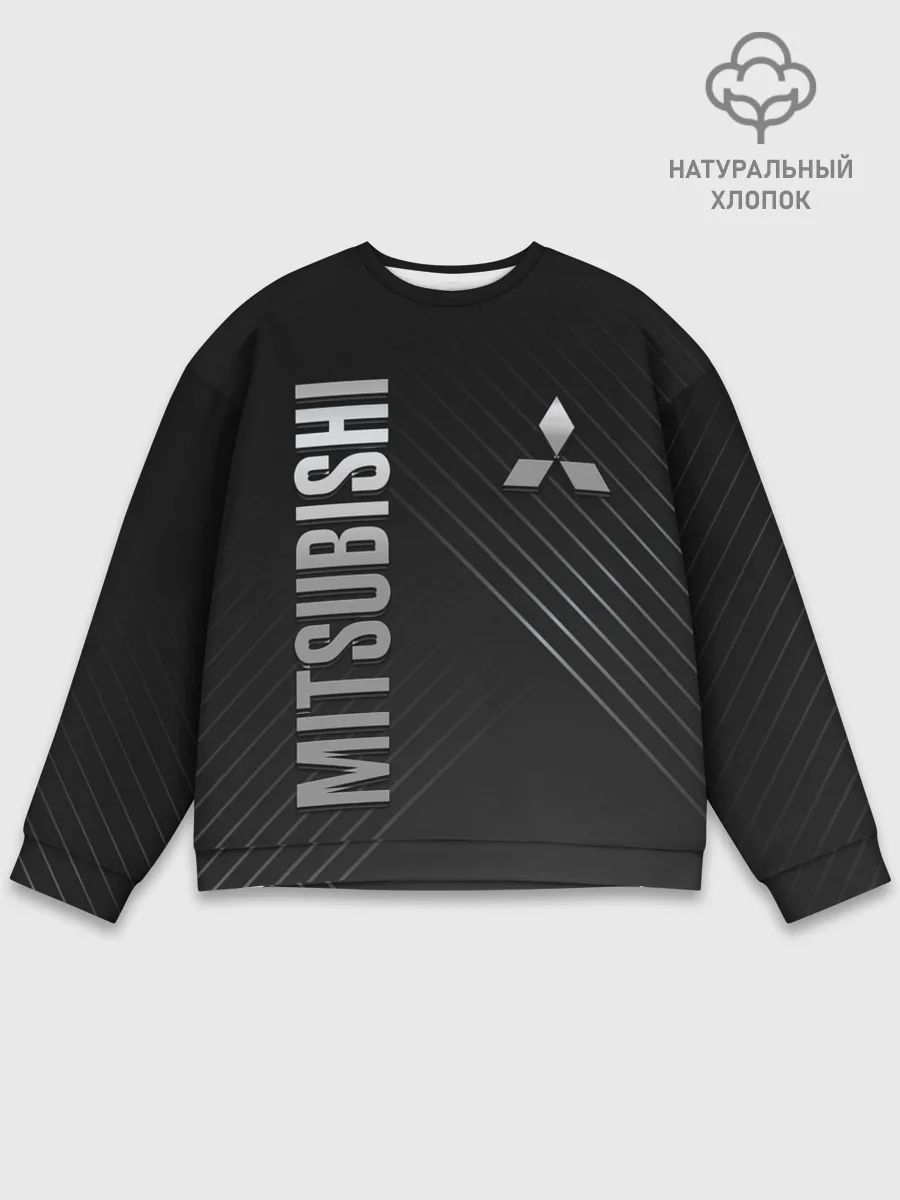 Мужской свитшот базовый / Mitsubishi