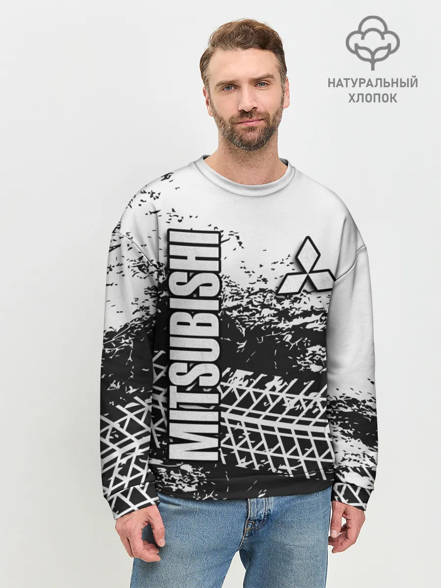 Мужской свитшот базовый / Mitsubishi