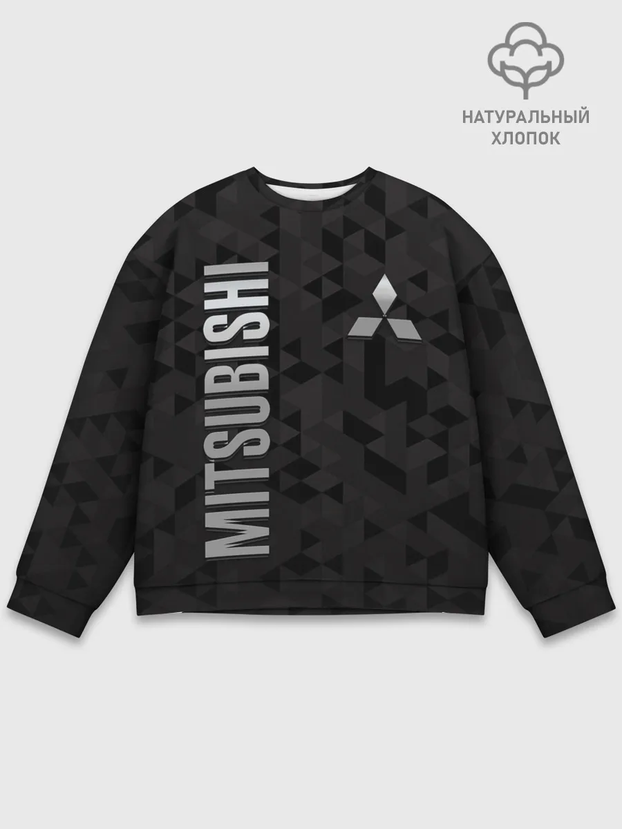 Мужской свитшот базовый / Mitsubishi