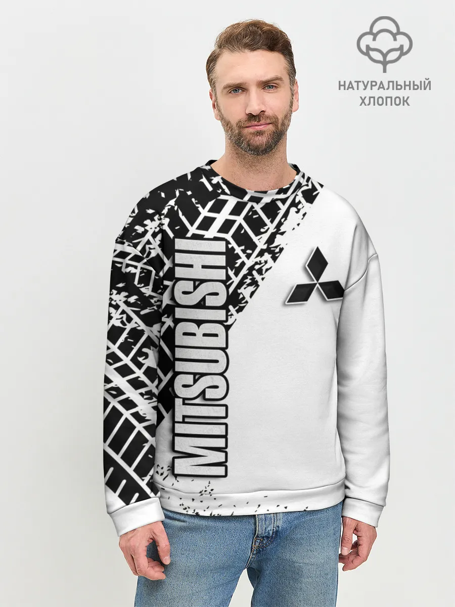 Мужской свитшот базовый / Mitsubishi