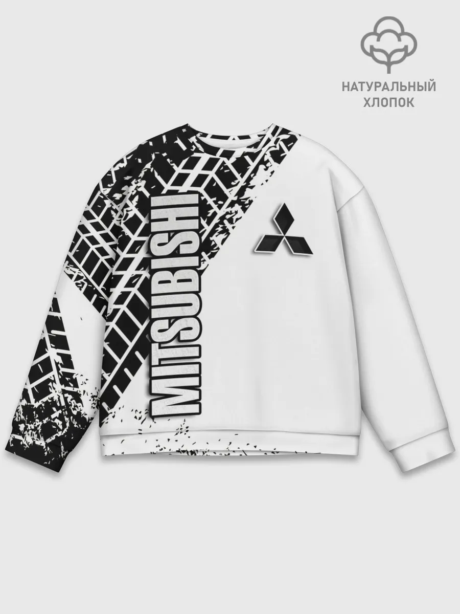 Мужской свитшот базовый / Mitsubishi