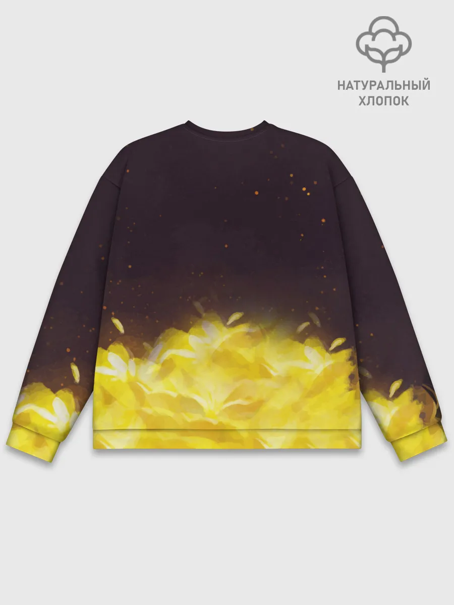 Мужской свитшот базовый / Фриск и Азриэль - UNDERTALE