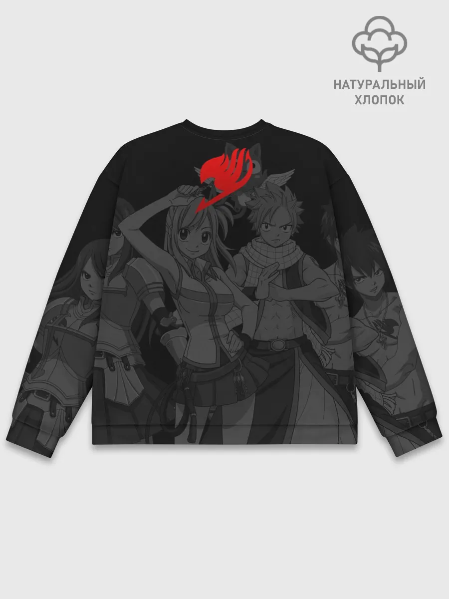 Мужской свитшот базовый / Fairy Tail, Нацу