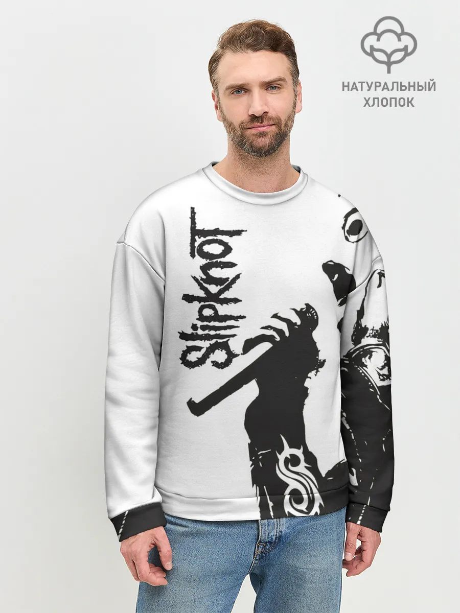 Мужской свитшот базовый / Slipknot.