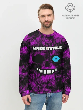 Мужской свитшот базовый / Undertale Sans.
