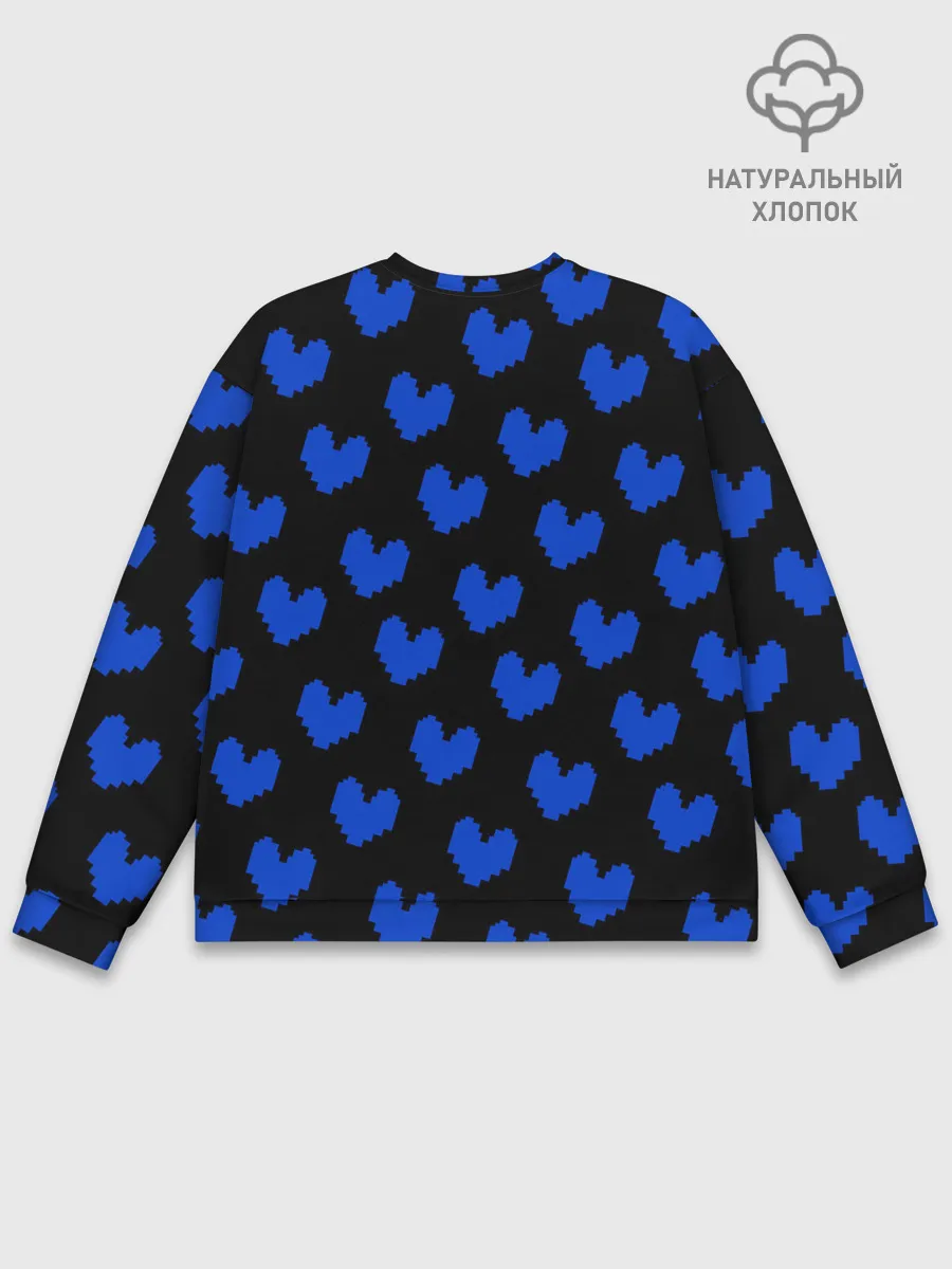 Мужской свитшот базовый / Undertale.