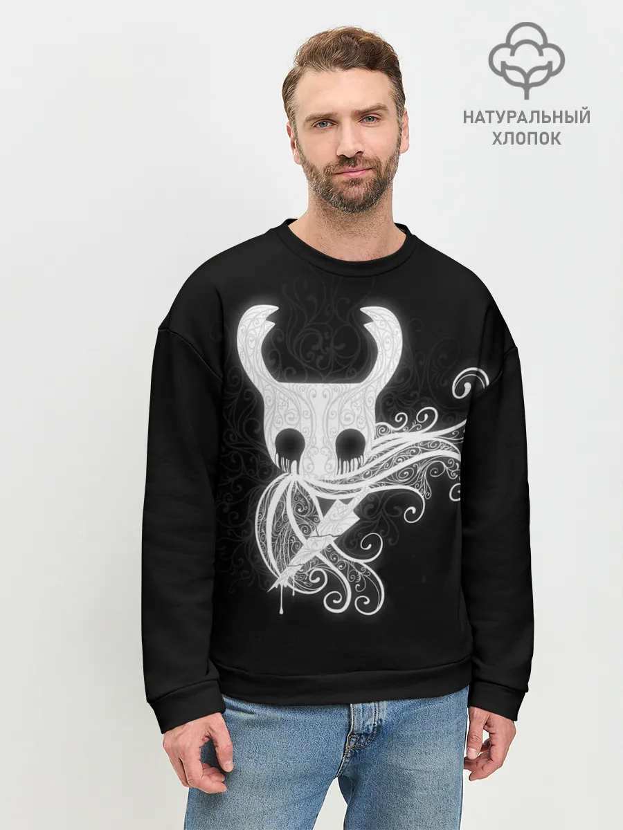 Мужской свитшот базовый / Hollow Knight..