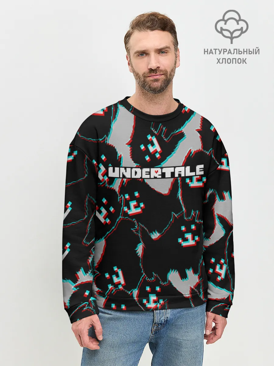 Мужской свитшот базовый / Undertale