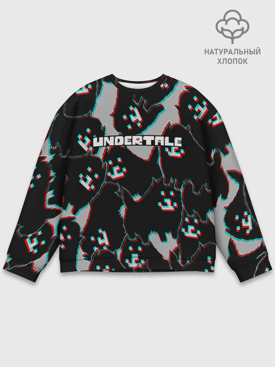 Мужской свитшот базовый / Undertale