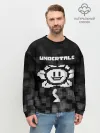 Мужской свитшот базовый / Undertale.