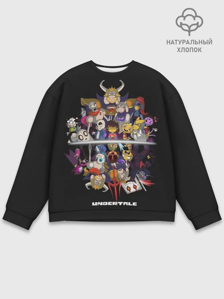 Мужской свитшот базовый / Undertale