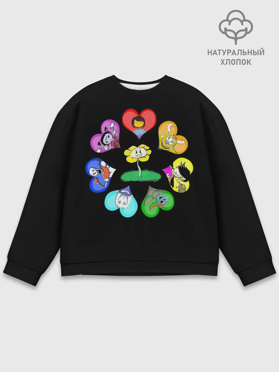 Мужской свитшот базовый / Undertale