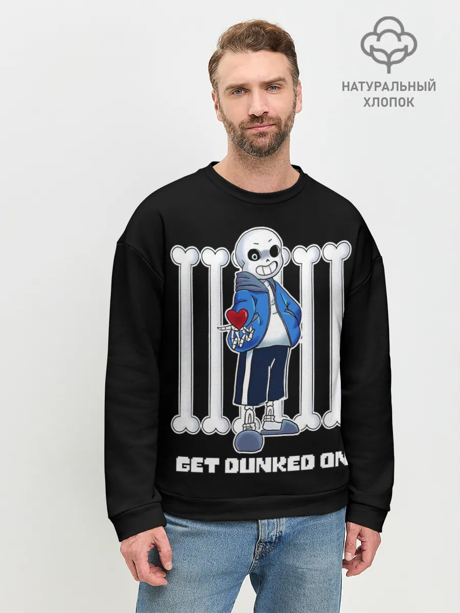 Мужской свитшот базовый / Undertale