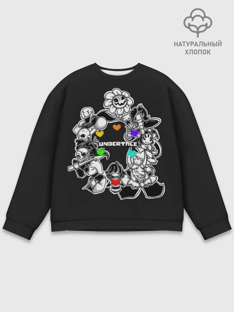 Мужской свитшот базовый / Undertale