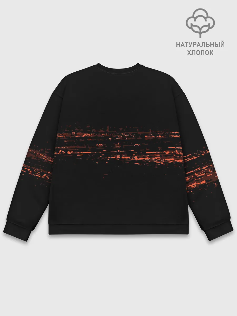 Мужской свитшот базовый / Кролик с Пистолетами: Измайлов