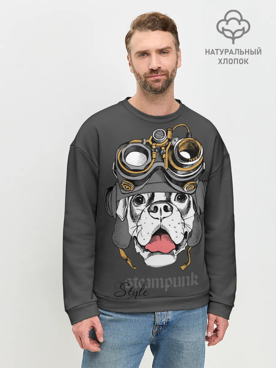 Мужской свитшот базовый / Steampunk Style
