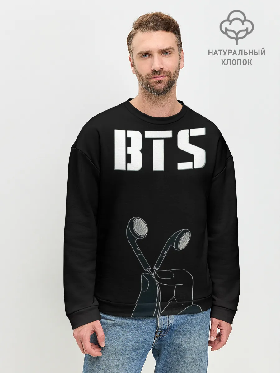 Мужской свитшот базовый / BTS