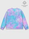 Мужской свитшот базовый / Мрамор Tie Dye