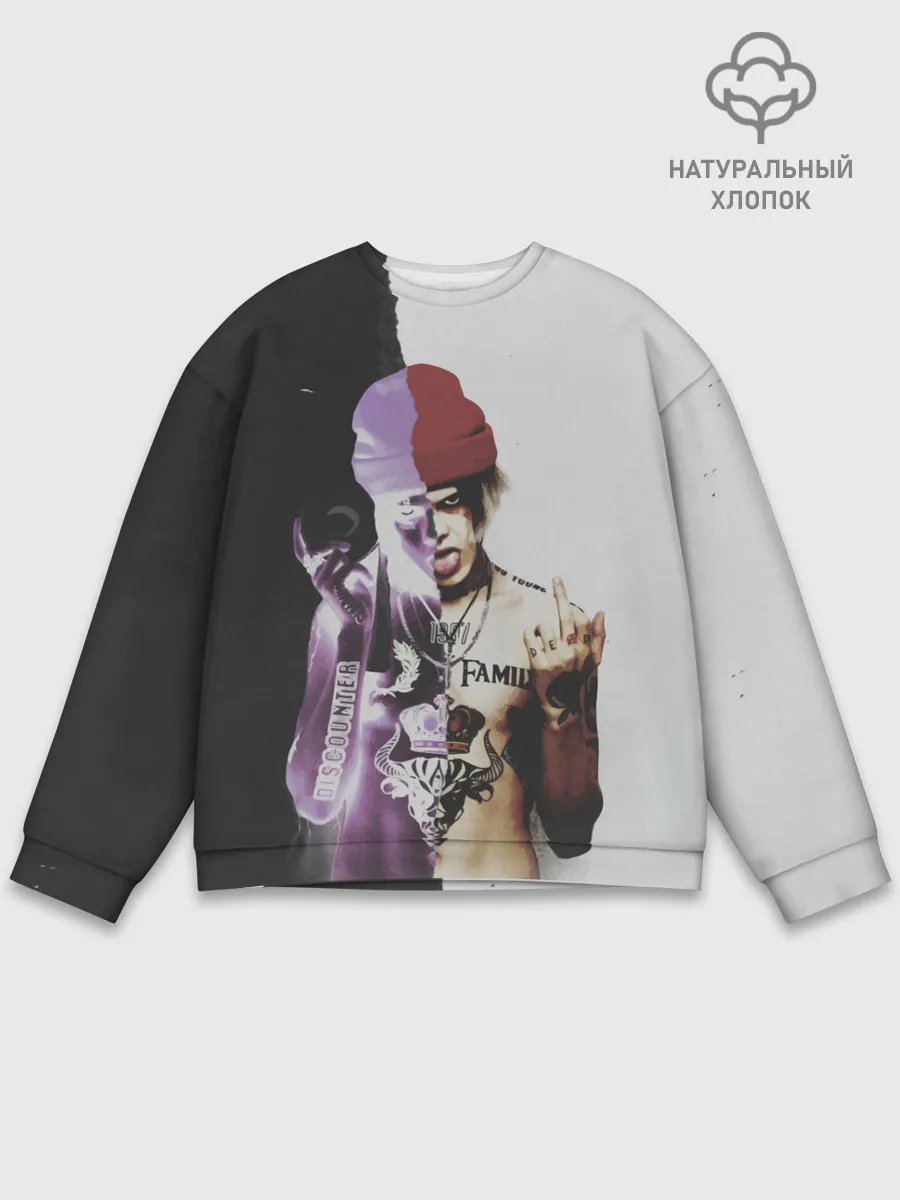 Мужской свитшот базовый / ДЖИЗУС