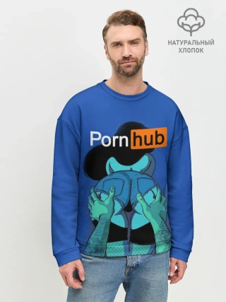 Мужской свитшот базовый / PORN HUB