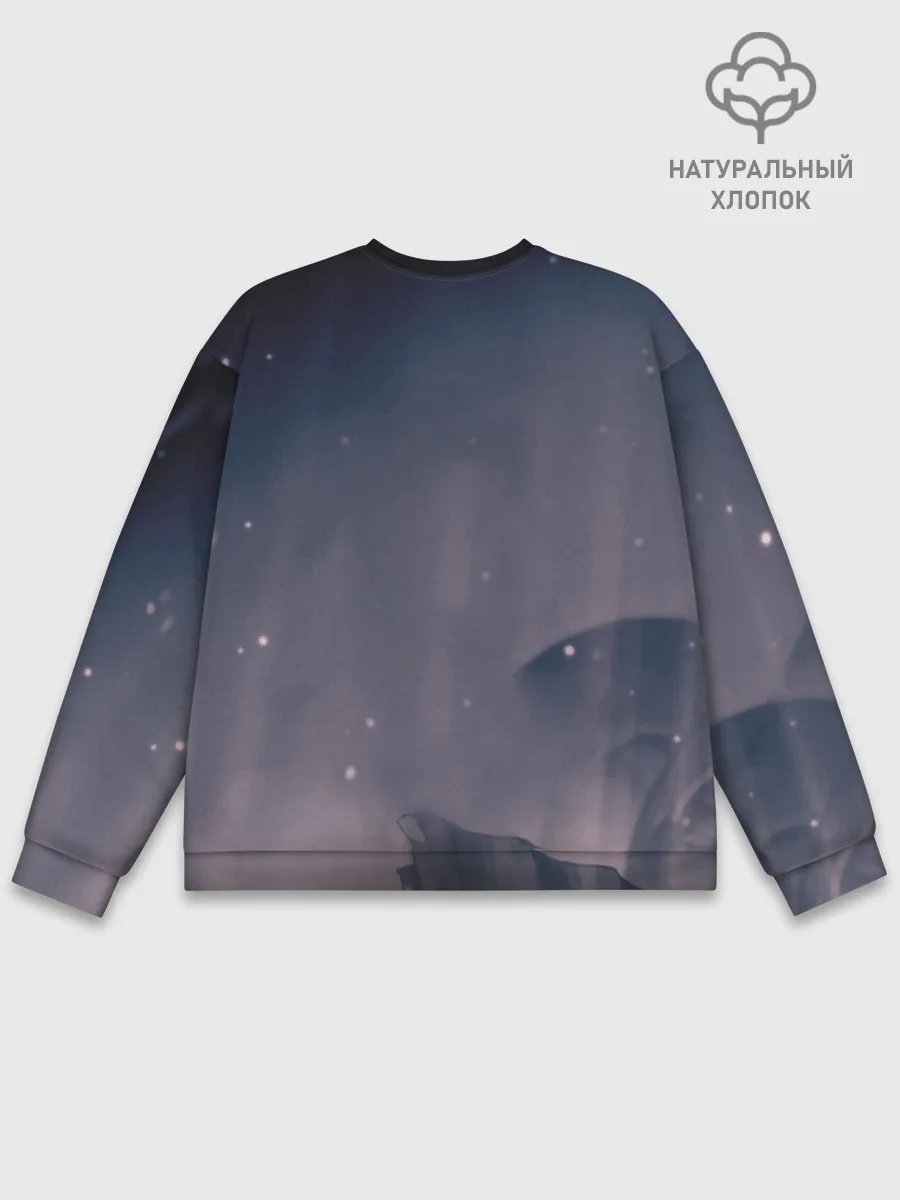 Мужской свитшот базовый / Рыцарь - HOLLOW KNIGHT