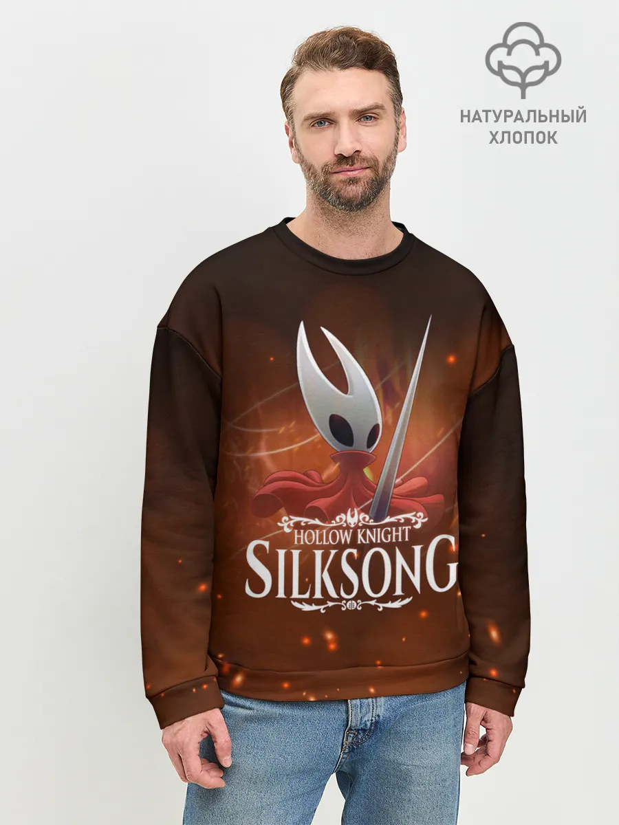 Мужской свитшот базовый / Hollow Knight: SILKSONG