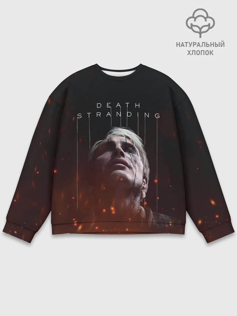 Мужской свитшот базовый / DEATH STRANDING - Cliff