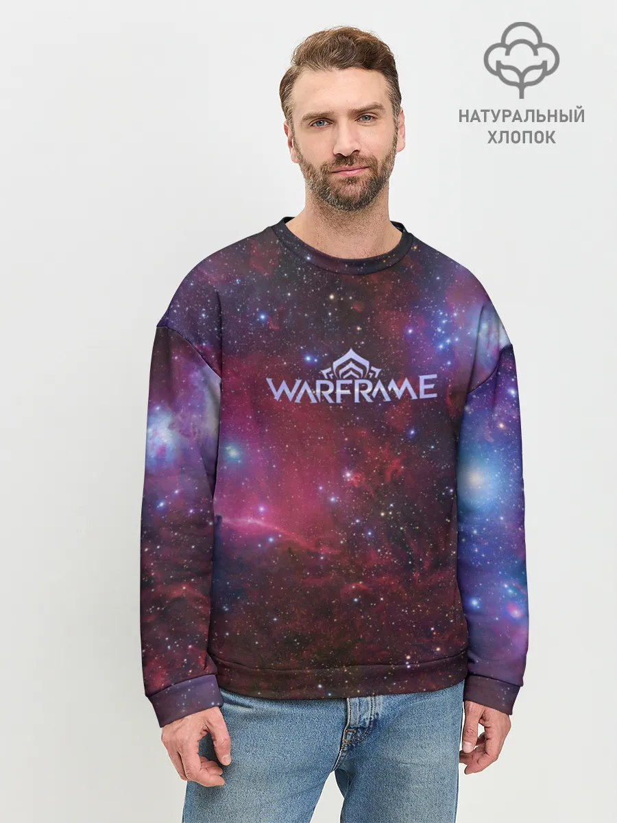 Мужской свитшот базовый / Warframe Logo