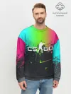 Мужской свитшот базовый / Фосфор CS:Go