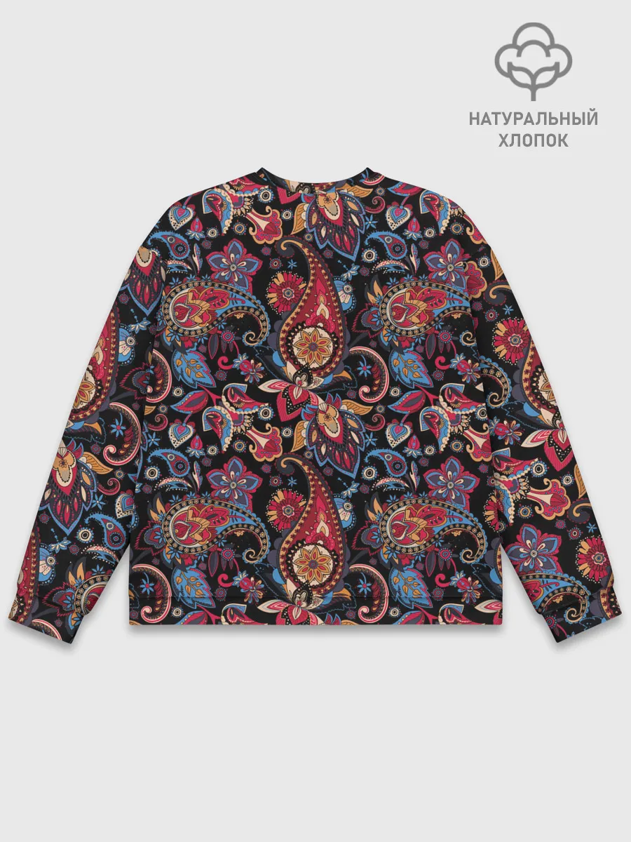 Мужской свитшот базовый / Этнический орнамент