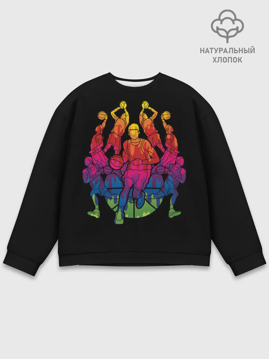 Мужской свитшот базовый / Баскетбол