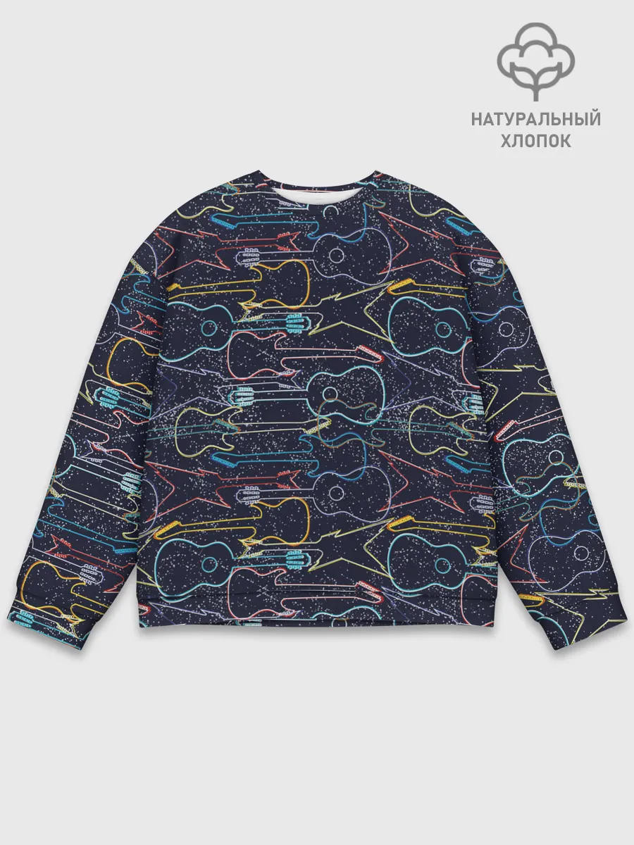 Мужской свитшот базовый / Гитары