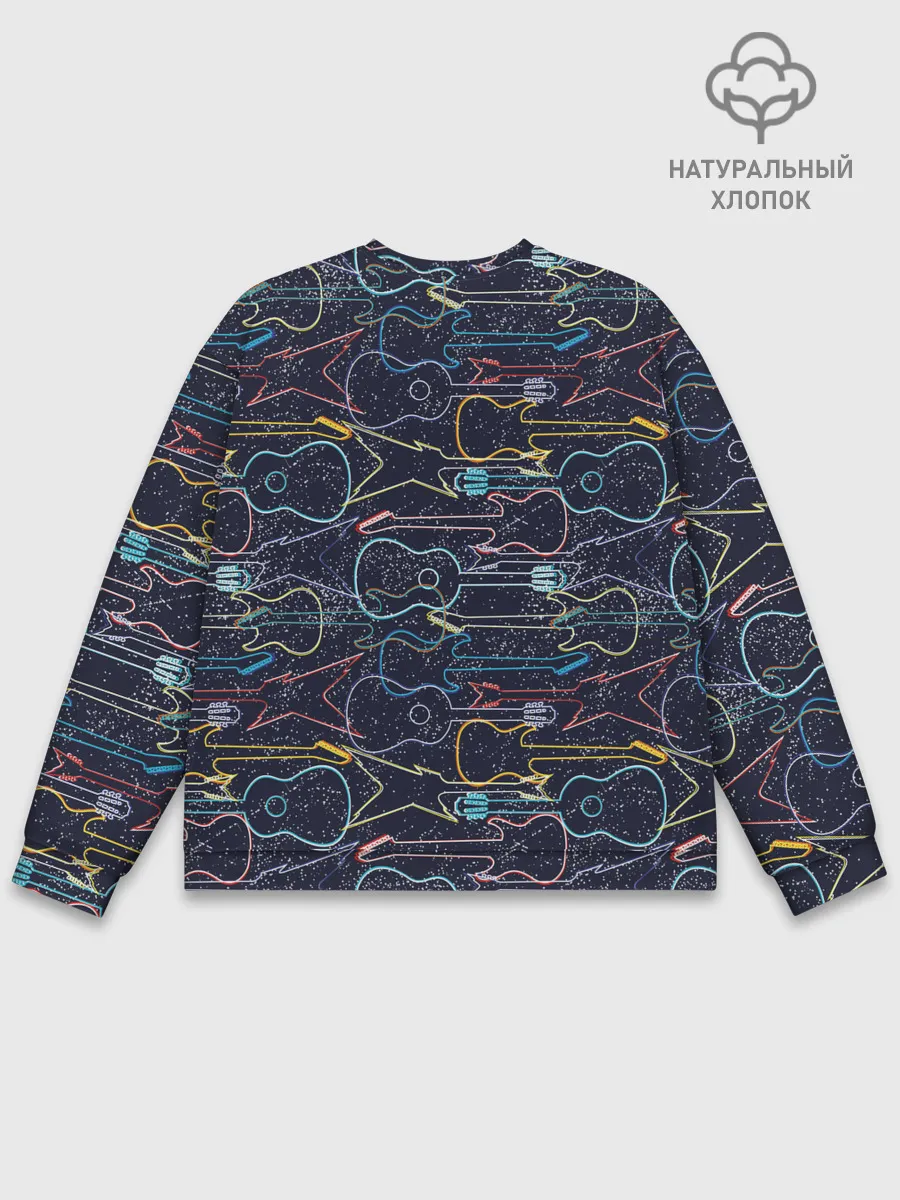 Мужской свитшот базовый / Гитары