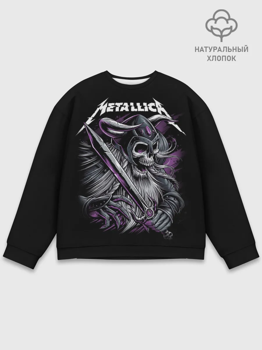 Мужской свитшот базовый / Metallica