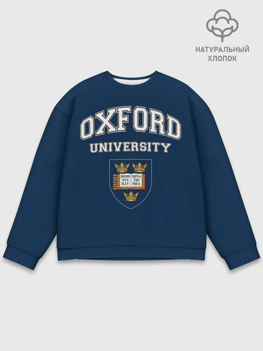 Мужской свитшот базовый / University of Oxford_форма
