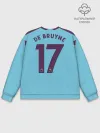 Мужской свитшот базовый / De Bruyne home 19-20