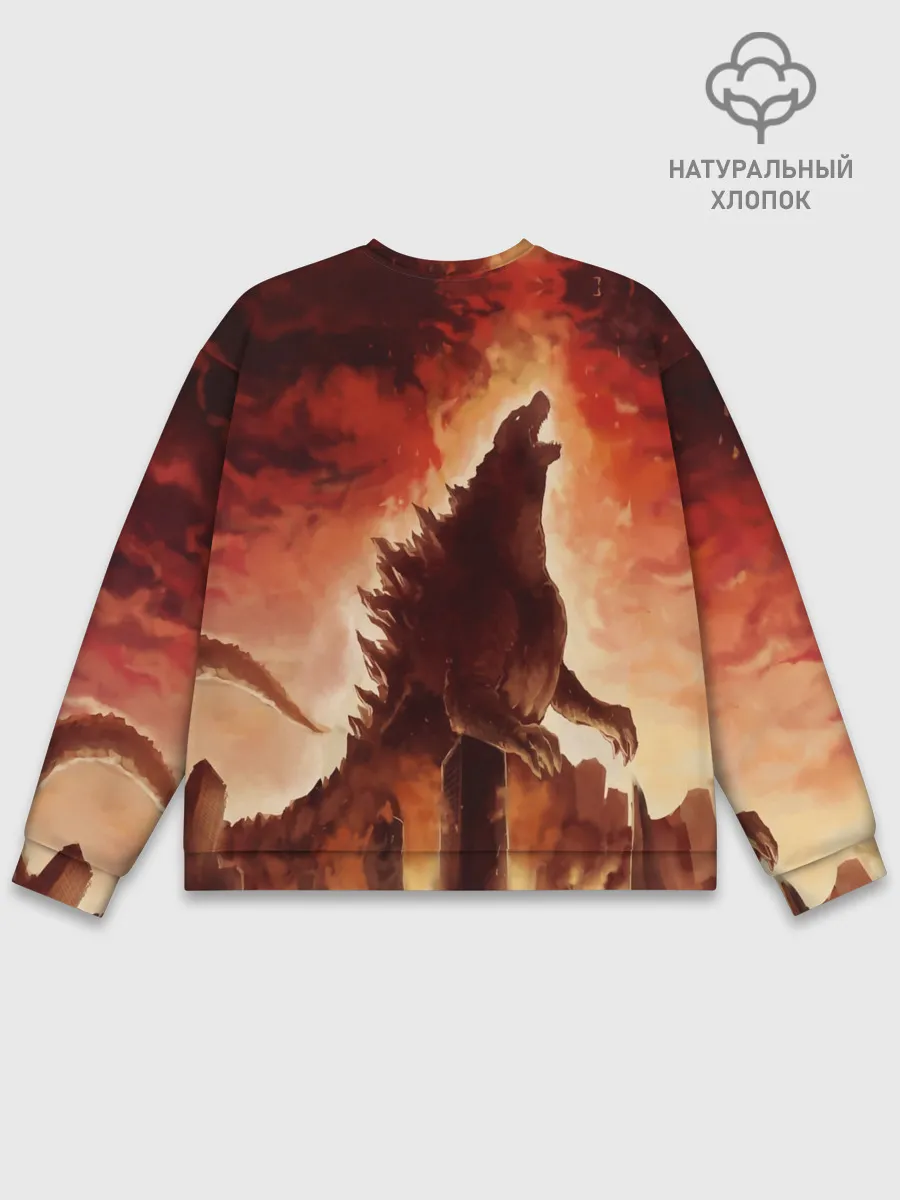Мужской свитшот базовый / GODZILLA