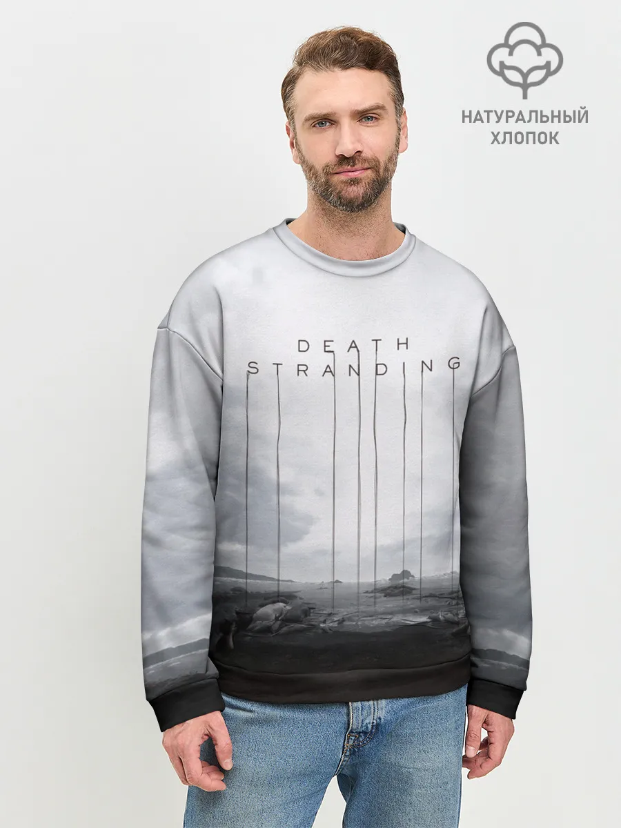 Мужской свитшот базовый / DEATH STRANDING
