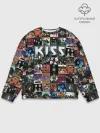 Мужской свитшот базовый / Kiss