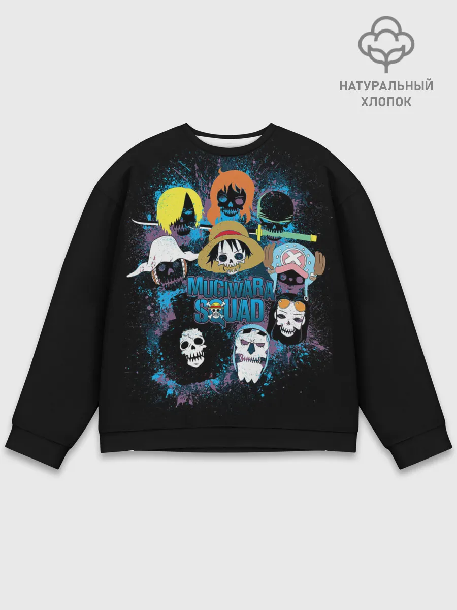 Мужской свитшот базовый / пираты One Piece