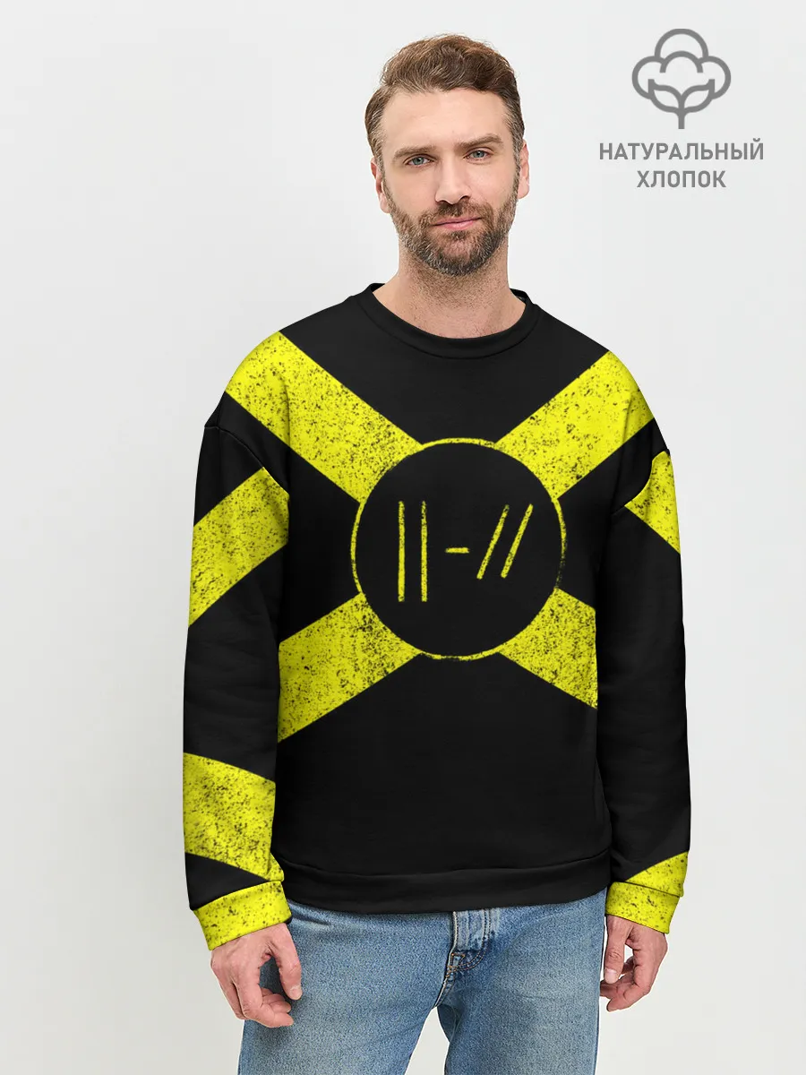 Мужской свитшот базовый / Twenty One Pilots 14