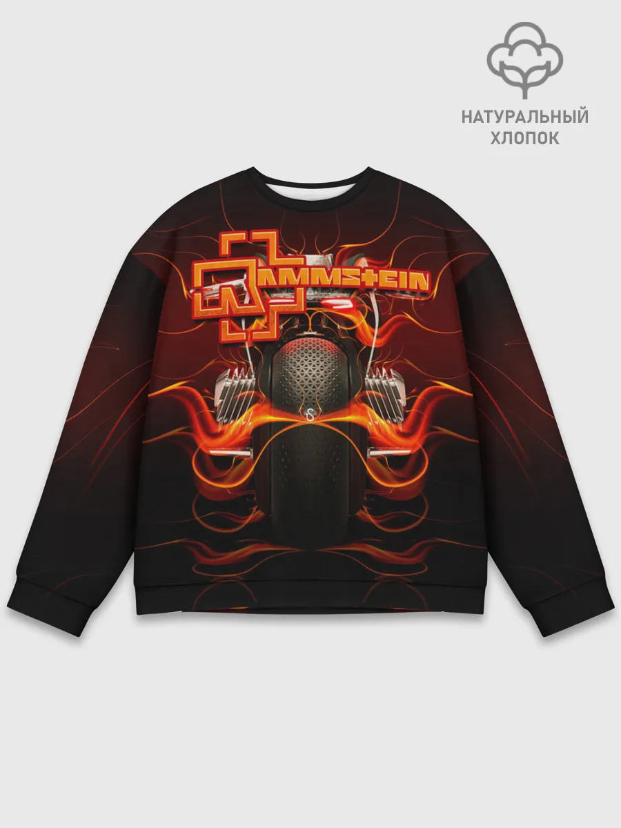 Мужской свитшот базовый / Rammstein