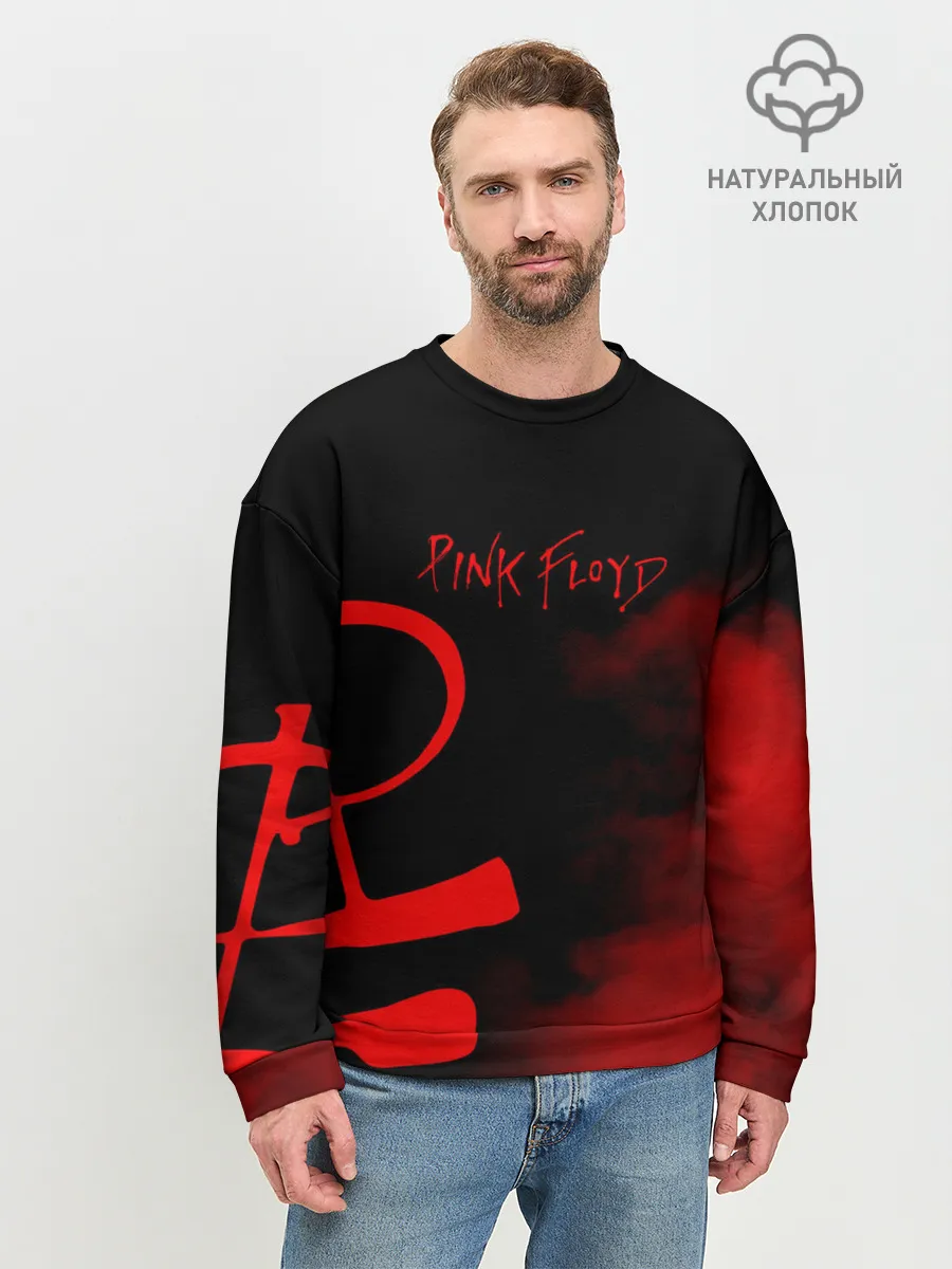 Мужской свитшот базовый / Pink Floyd