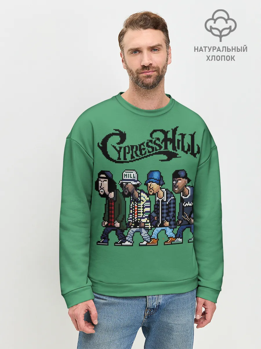 Мужской свитшот базовый / Cypress Hill