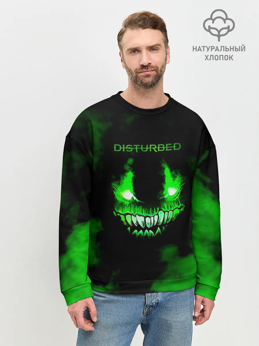 Мужской свитшот базовый / Disturbed