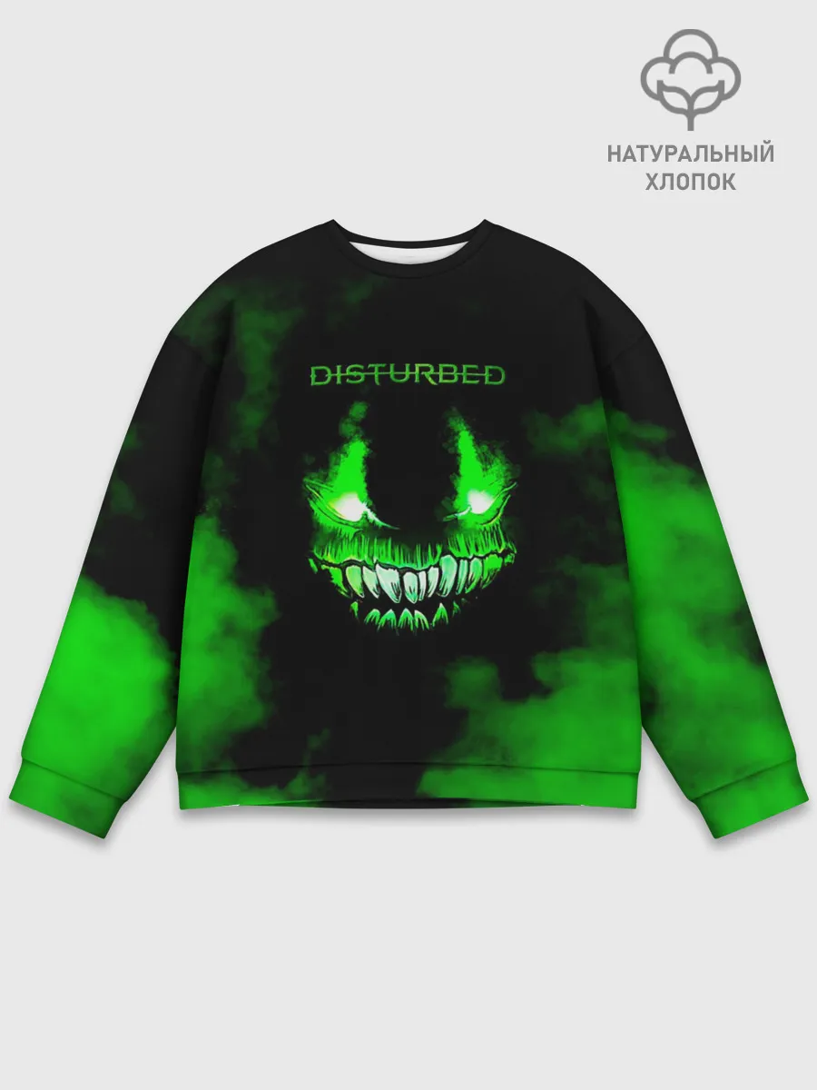 Мужской свитшот базовый / Disturbed