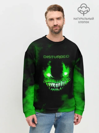 Мужской свитшот базовый / Disturbed