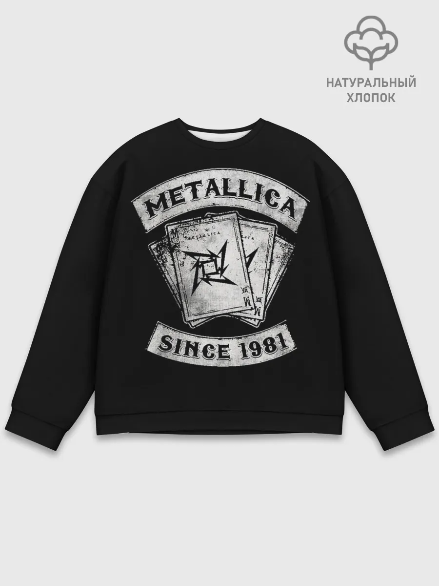 Мужской свитшот базовый / Metallica