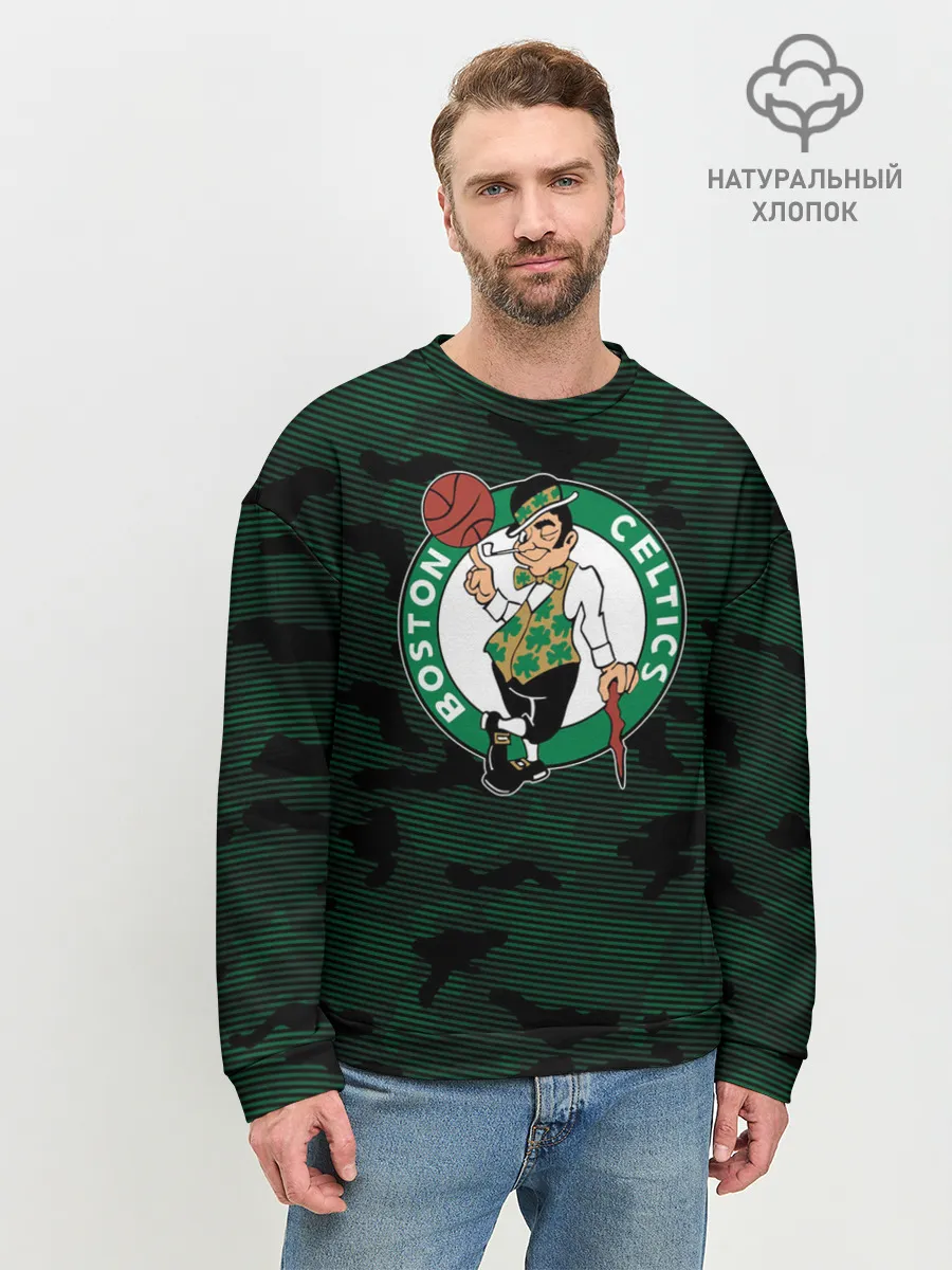 Мужской свитшот базовый / Boston Celtics