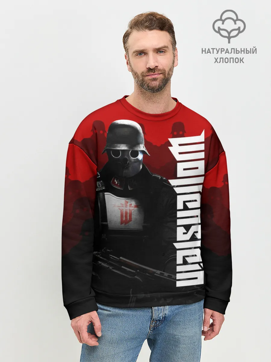 Мужской свитшот базовый / Wolfenstein